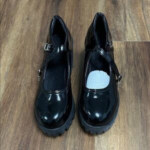 Black Patent Leather Shoes